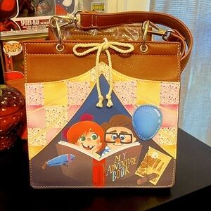 “Up” Pixar Adventure Book Themed Crossbody Bag